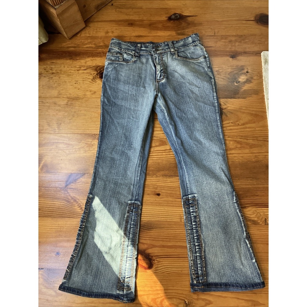Apollo Women's 15/16 Jeans Vintage Y2K Cowgirlwear Westernwear Flare-leg Bootcut